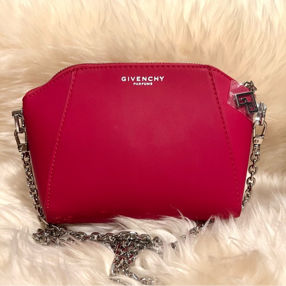 Givenchy Handbags - Givenchy Parfums Beauty Pouch with Crossbody Chain